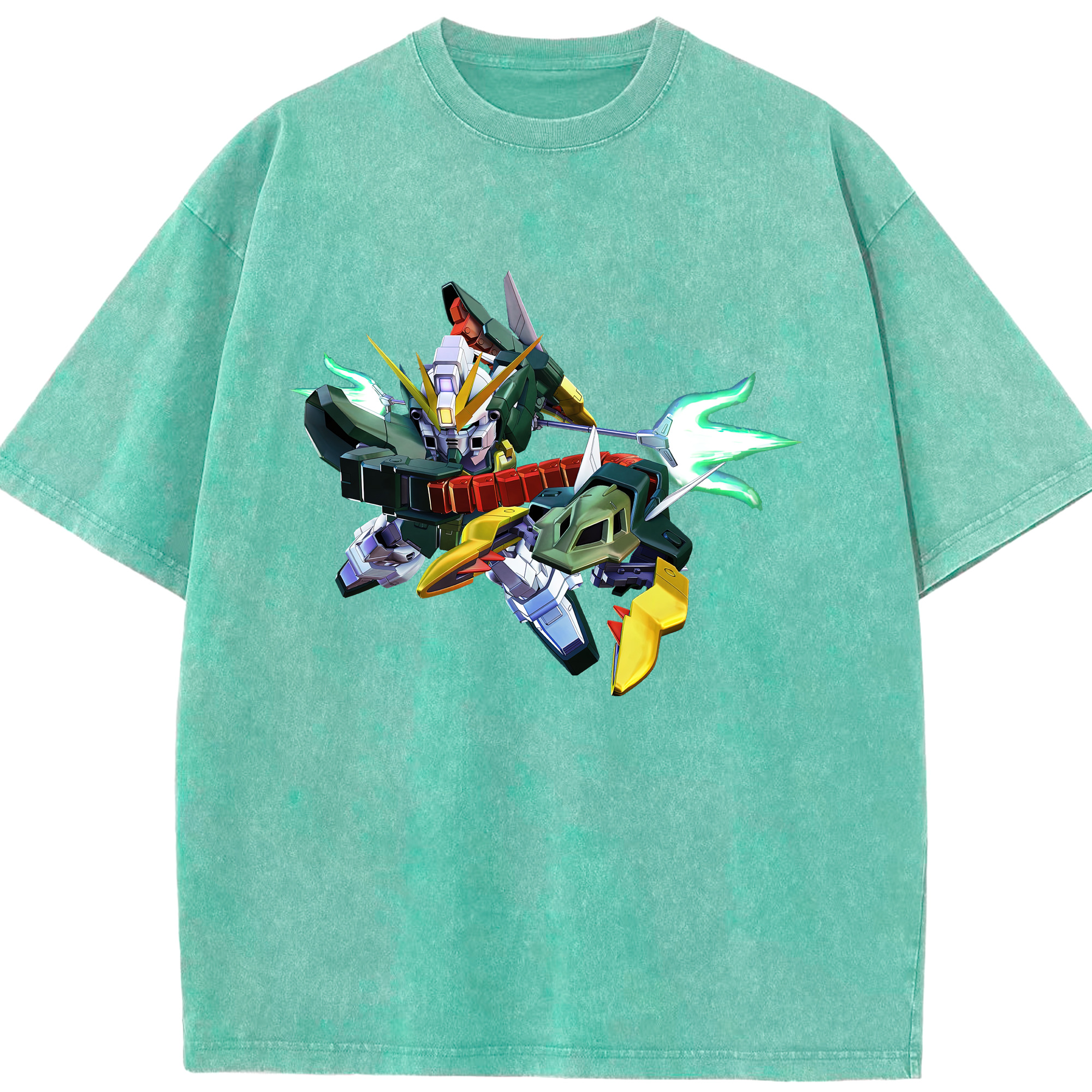 （画像用） 機動戦士ガンダム Mobile Suit Gundam 綿100% ヴィンテージ風 半袖Tシャツ（フロントプリント）